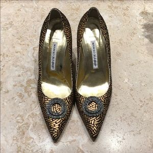 Manolo Blahnik Evening Pump